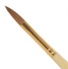 Кисть для акрила № 8 с деревянной ручкой соболь